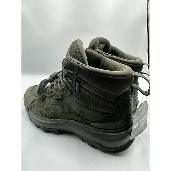 Men’s Size 7 Vans MTE Crestline Waterproof Shoe Grape Leaf Green Boots main image 5